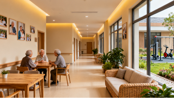 jimeng-2025-09-25-5281-养老社区空间